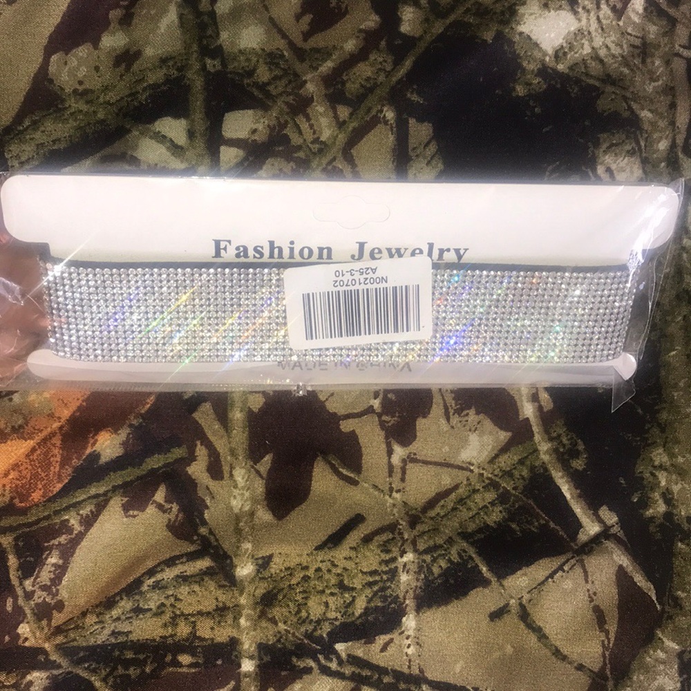 Blinged out Studded choker
